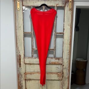 Elegant Red Gown